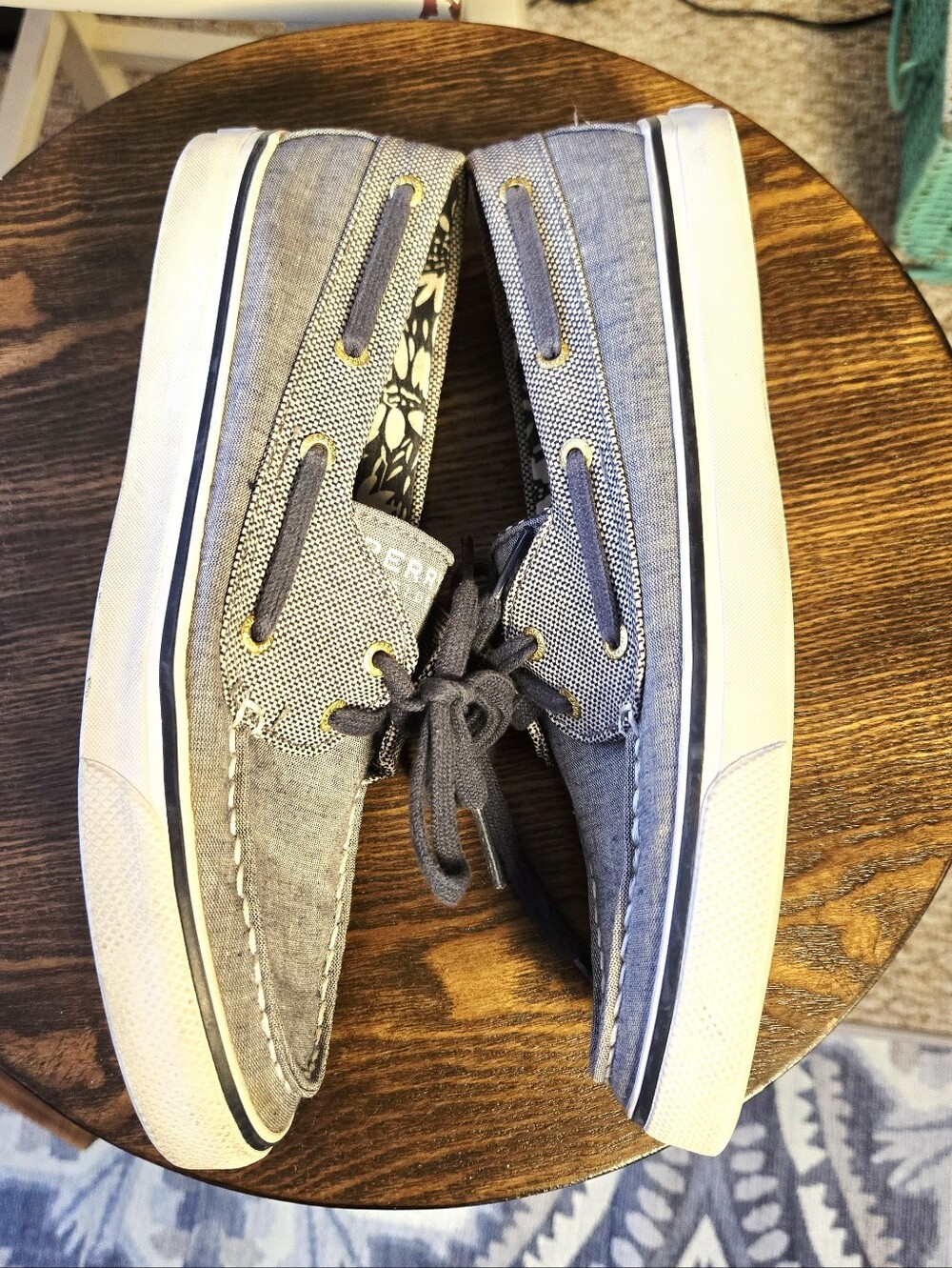 Sperry Top Sider Canvas Boat Shoes - Picture 7 of 10